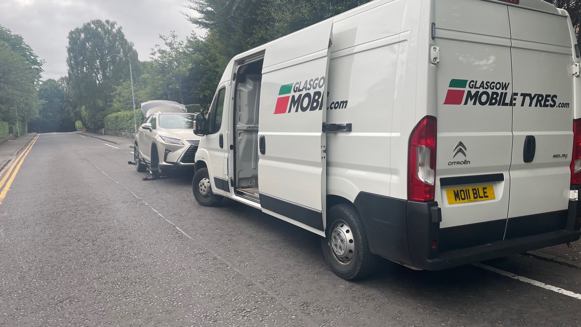 mobile tyres van tyre fitting